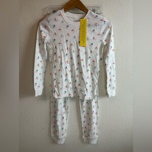 Janie and Jack Boys Good Night Pajama In Skier Size 12 New With Tags